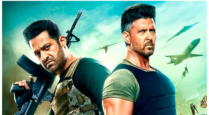 টিজারে ঝড় তুলল হৃতিক-এনটিআরের ‘ওয়ার টু’