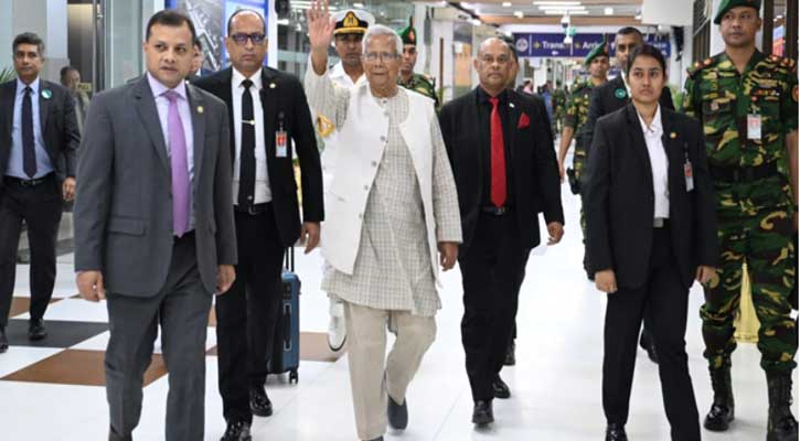 জাপানের উদ্দেশে ঢাকা ছেড়েছেন প্রধান উপদেষ্টা