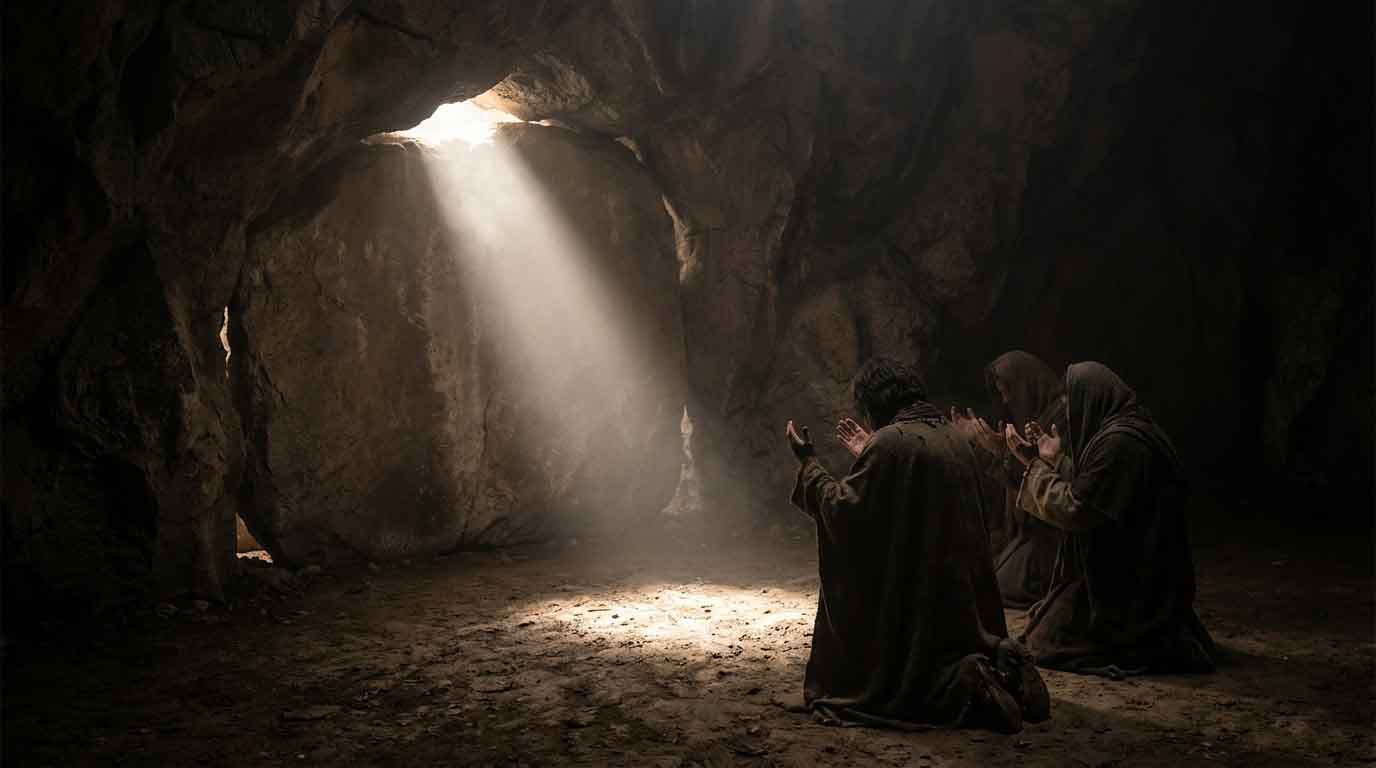 আমানতদারিতার বিরল দৃষ্টান্ত: তিন ব্যক্তির পাথর ও গুহার গল্প