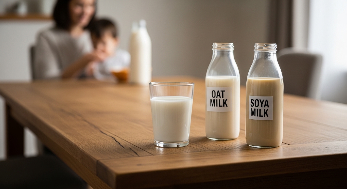 Plant-Based Milk Linked to Health Risks in Children