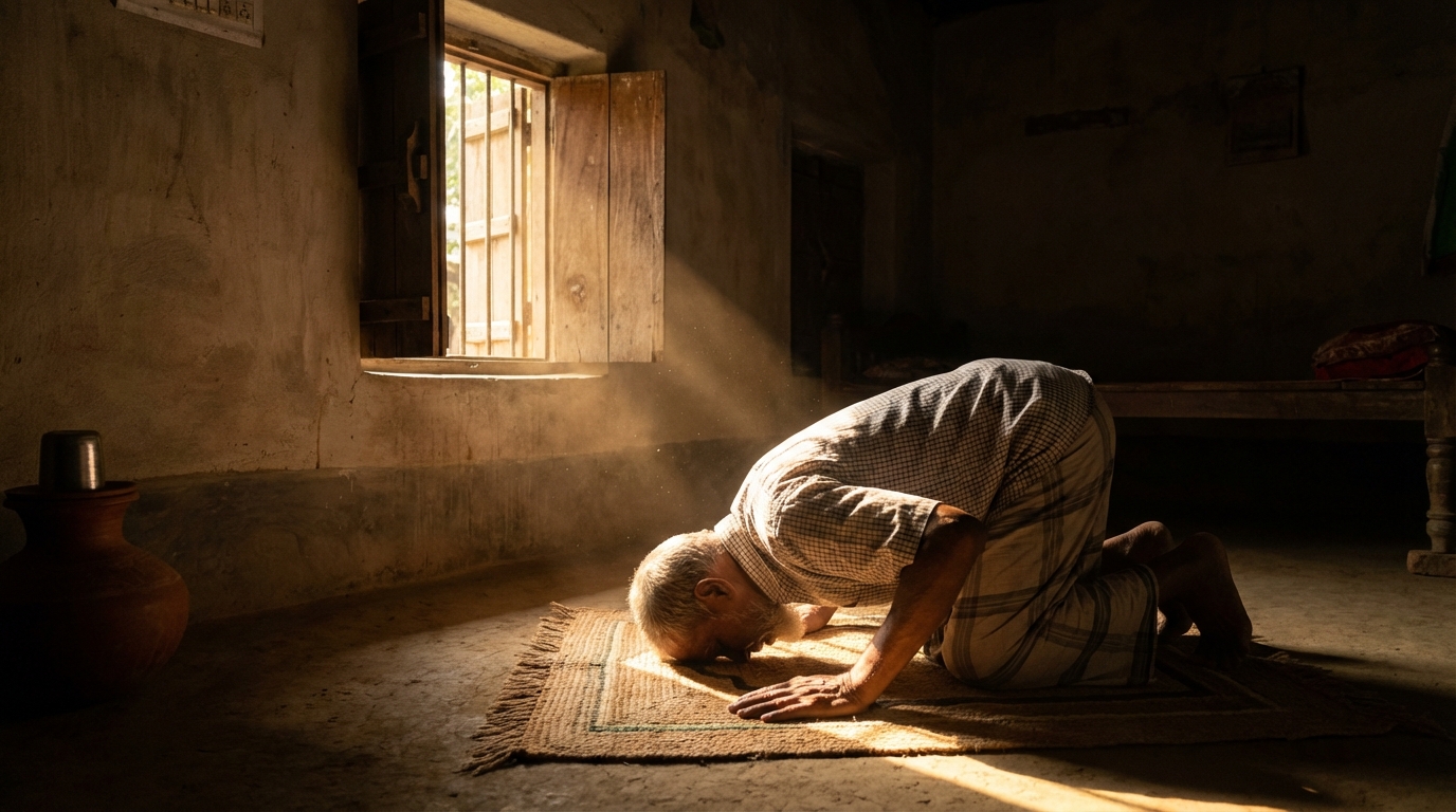 শাহরগের চেয়েও কাছে: আল্লাহর নৈকট্য ও আত্মিক প্রশান্তির রহস্য