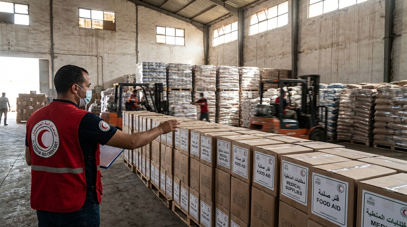 আলজেরিয়ায় রমজান উপলক্ষে আড়াই লাখ পরিবারে খাদ্য সহায়তা