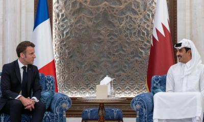Qatari Emir and French President Discuss Economic and Defense Ties