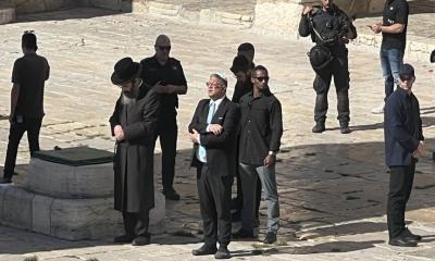 Israeli Minister Ben Gvir Storms Al Aqsa Mosque Compound