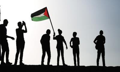 Palestinians in Gaza Rally for Global Port Workers Strike