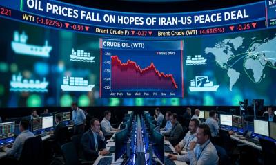 Oil Prices Slide on Hopes of US-Iran Peace Deal