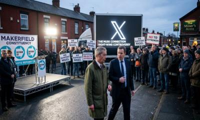 Farage Warns Musk Risks Splitting Right in By-Election