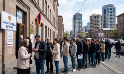 Armenia votes as Moscow pressures pro-West leadership