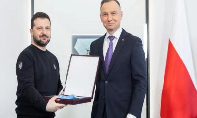 Zelensky stripped of Polish honor over WWII unit name