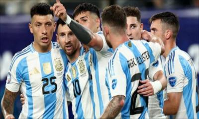 Argentina looks to seal World Cup Group J top spot