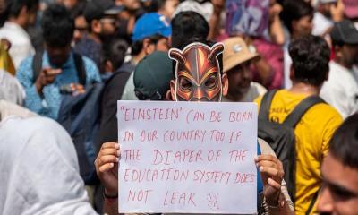 Protests Enters Third Day in Delhi Over Exam Paper Leak