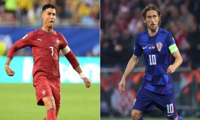 Portugal vs Croatia: Ronaldo and Modric clash