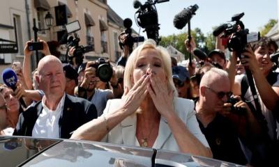 Le Pen confirms 2027 presidential bid after court ruling