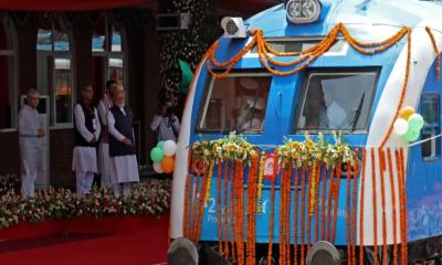 ভারতে প্রথম হাইড্রোজেন চালিত ট্রেনের ঐতিহাসিক যাত্রা শুরু