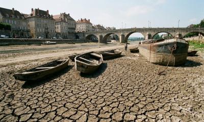 Europe Drought: Rhine River Plunges to Record Low Levels
