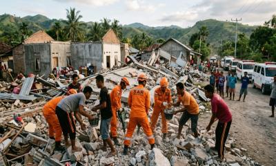 Powerful 7.7-Magnitude Earthquake Kills 38 in Indonesia