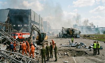 Ukraine Strikes Russian Rocket Facility with Long-Range Missiles