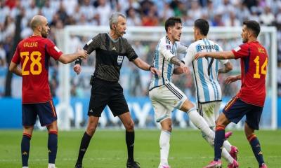 Leandro Paredes receives 10-match ban for World Cup scuffle