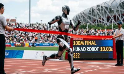 Chinese robot breaks Usain Bolt 100m world record