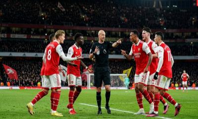 Penalty decision prompts Arsenal review request