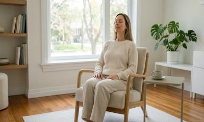 Mental Stress Eased by Simple Thirty-Second Habits