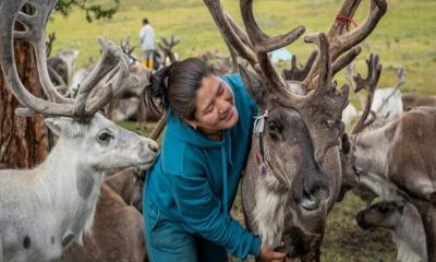 ife Among Mongolia Reindeer Herders in Remote Taiga