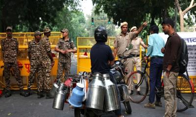 Delhi Youth Protests Spark Security Lockdown