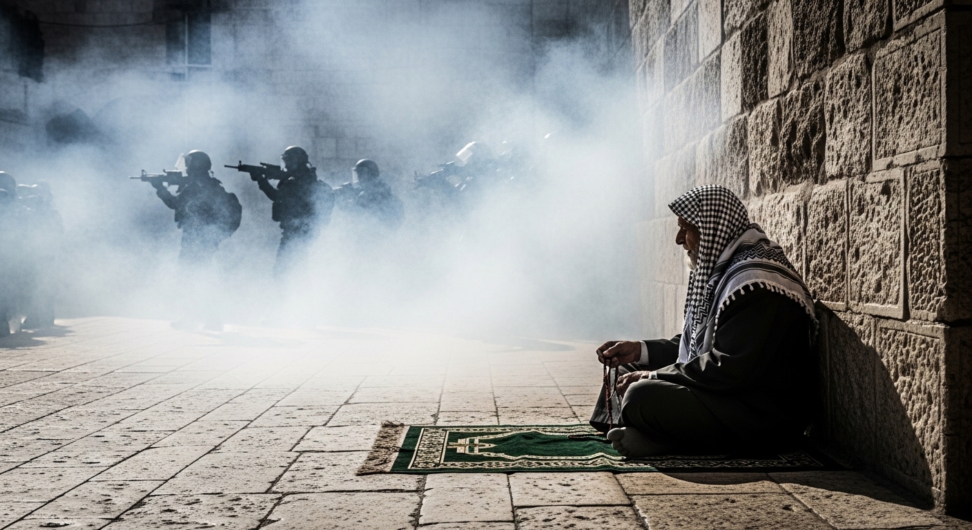 Between Tear Gas and Prayer: The Guardians of Al-Aqsa Mosque
