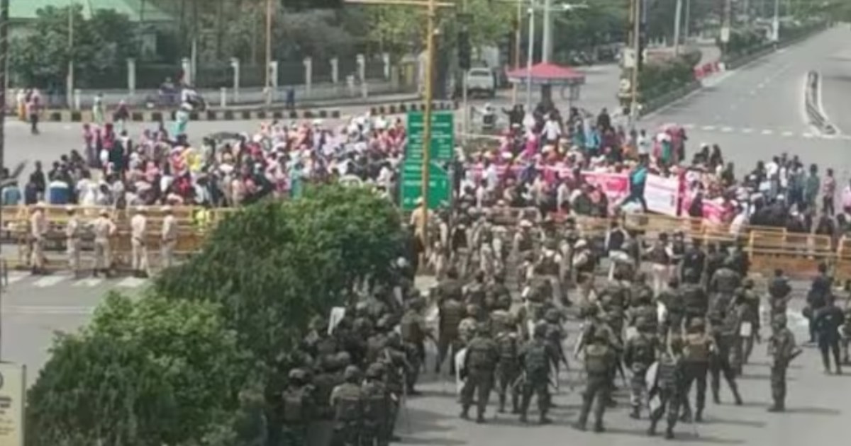 Fresh Violence Erupts in Manipur as Protesters Clash with Police