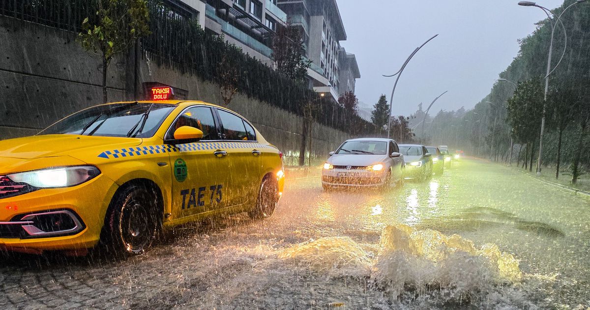 Record Rainfall In Istanbul Triggers Flash Floods And Kills Two