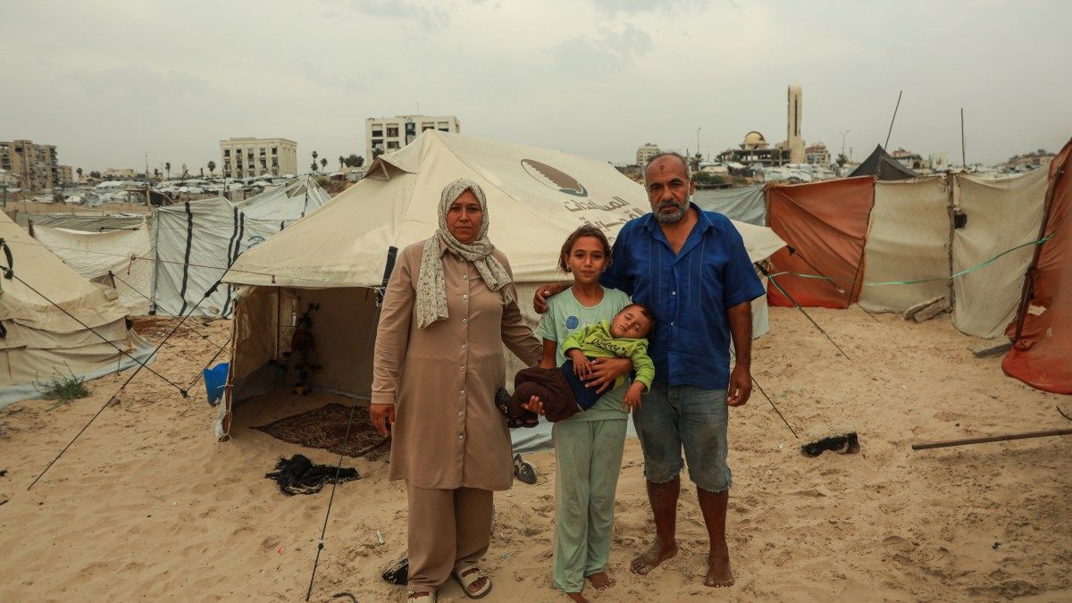 Displaced Families in Gaza Face Fourth Winter in Tents