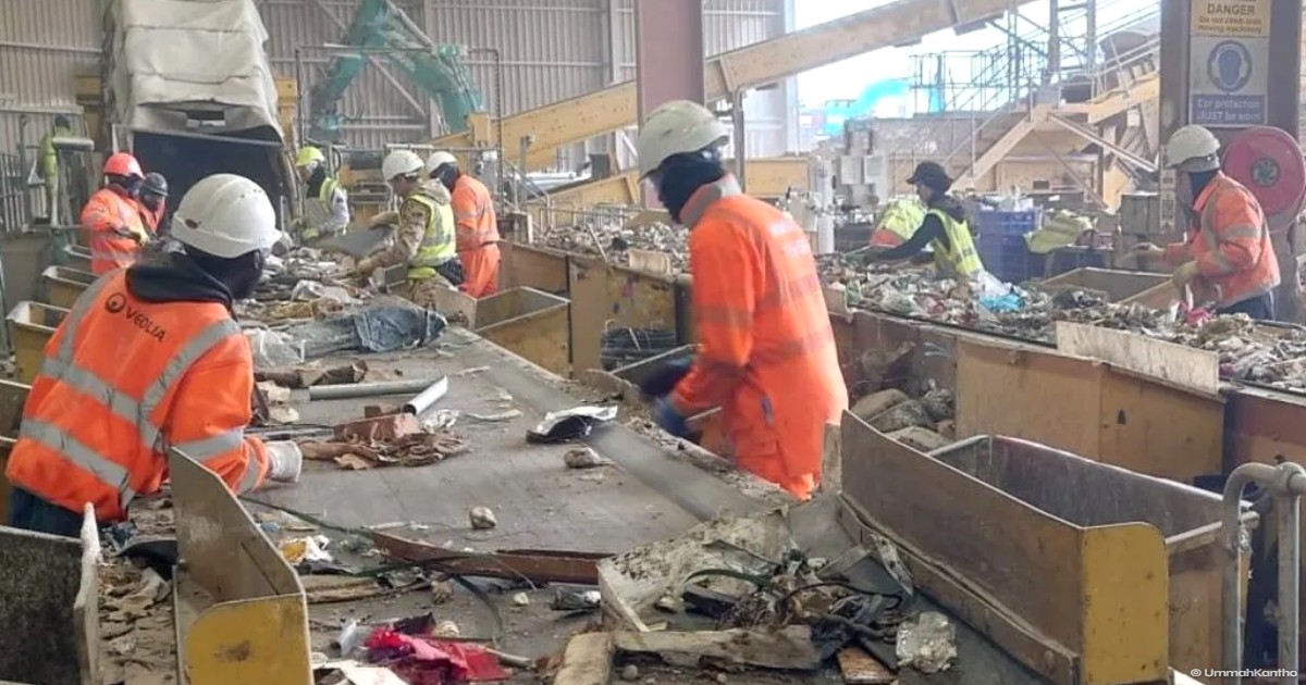 Humanoid Robot Alpha Joins London Recycling Plant