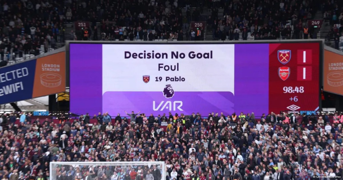 Arsenal Move Five Clear After Historic Stoppage-Time VAR Call