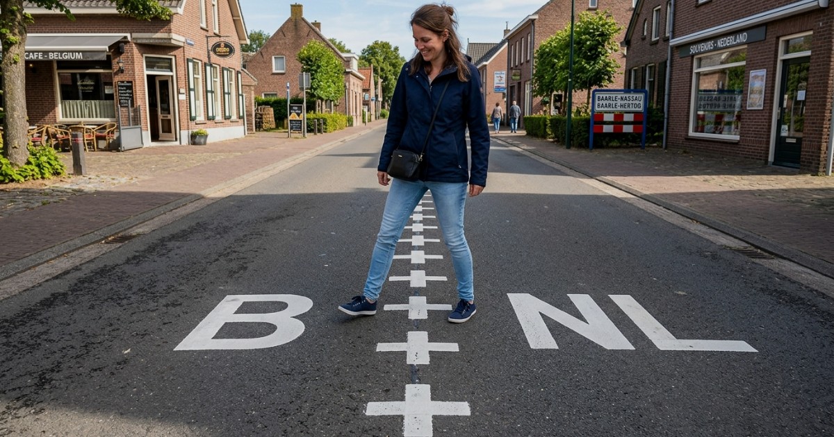 বেলজিয়াম ও নেদারল্যান্ডসের অদ্ভূত সীমান্ত শহর বার্লের গল্প