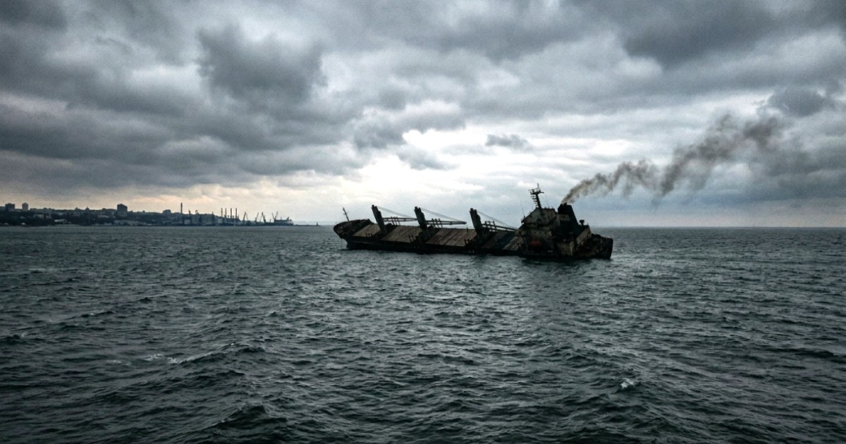 Ukraine Claims Russian Drone Strike on Chinese Ship