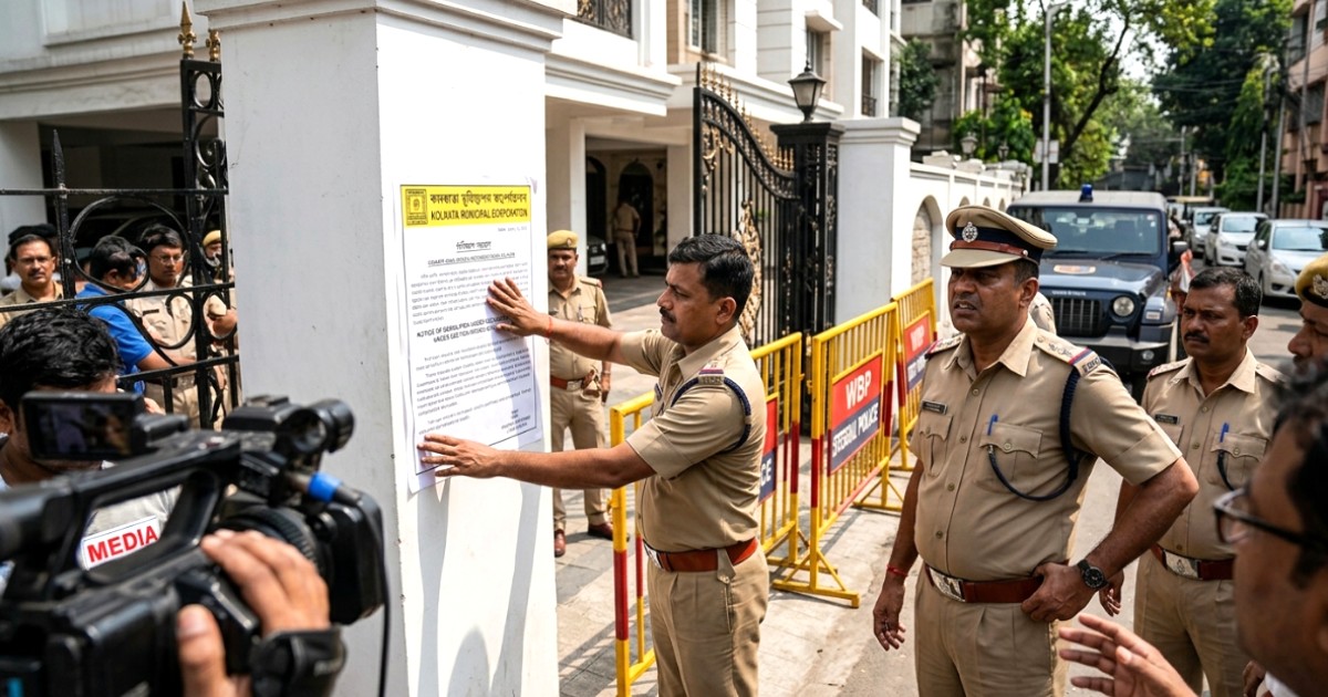 কলকাতায় অভিষেকের বাড়ি ভাঙার নোটিশ, তুঙ্গে রাজনৈতিক সংঘাত