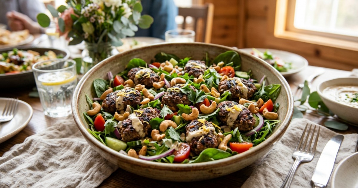 Beef Kofta Salad Recipe for Your Next Festive Meal