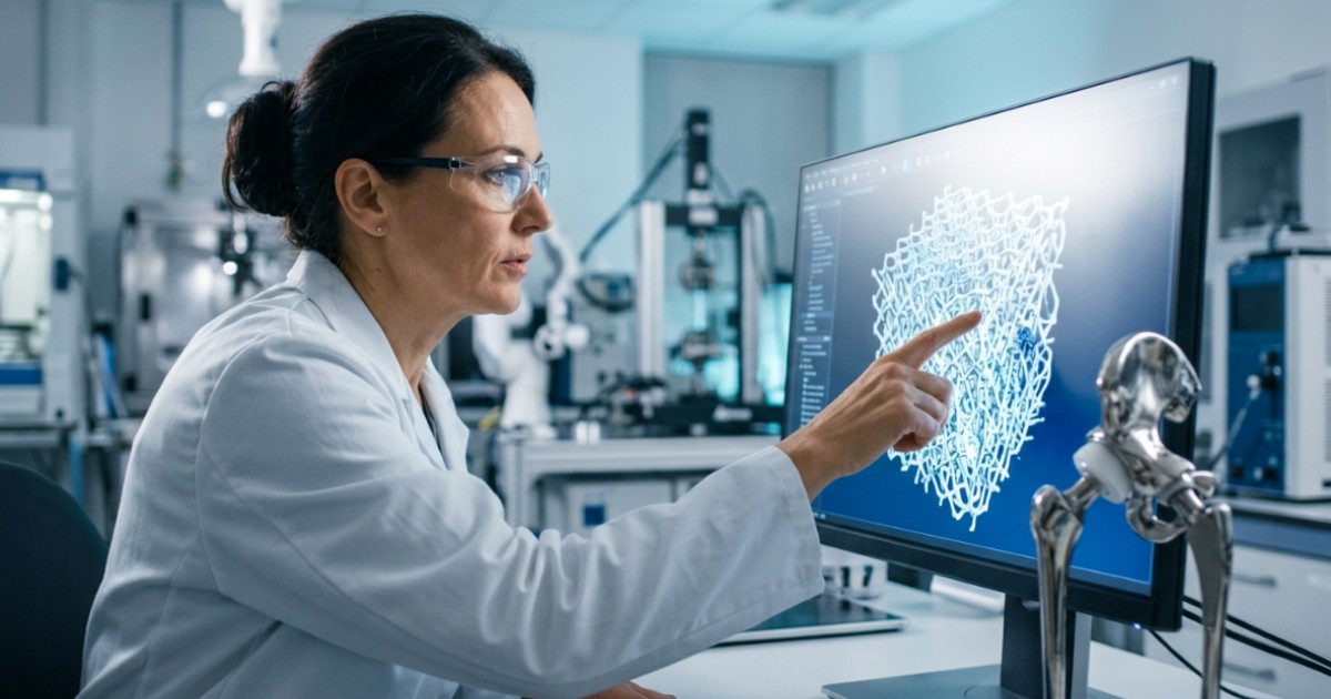 AI Designed Metamaterials Revolutionize Bone Implants