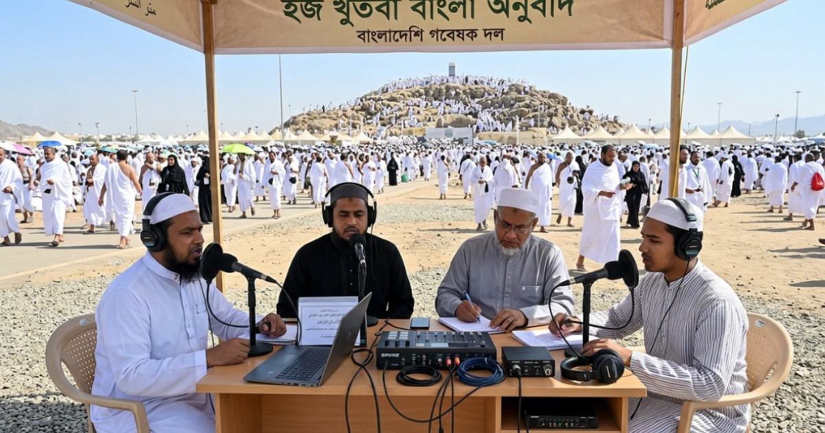 Four Bangladeshis to Translate Hajj Sermon into Bengali
