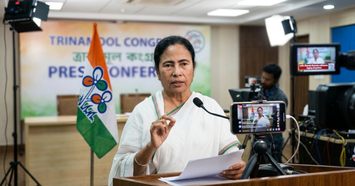 ভোটের ২০ দিন পর ফেসবুক লাইভে মমতা, তুললেন কারচুপির অভিযোগ