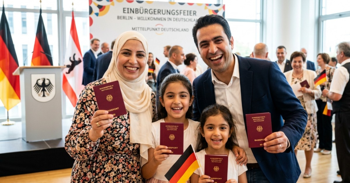 Record Number of Migrants Receive German Citizenship