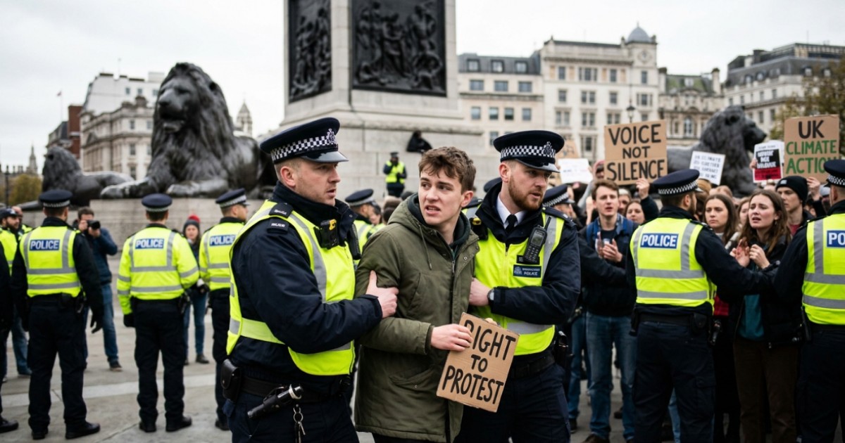 New Report Warns of Legal Crackdown on Protesters in UK