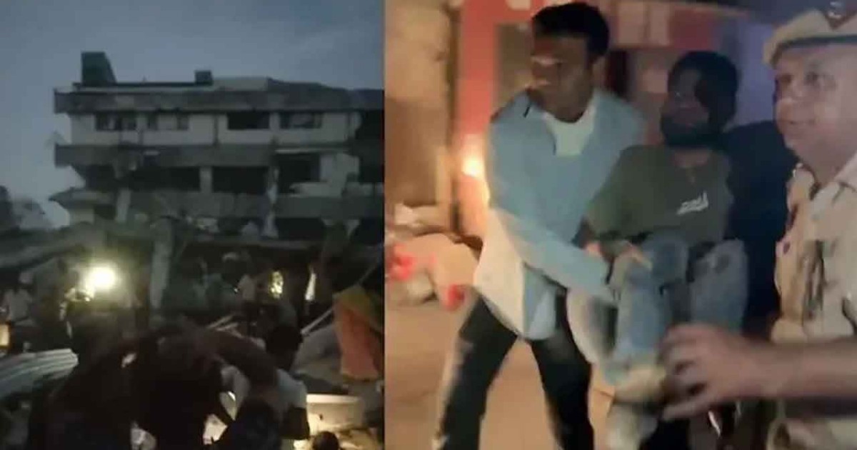 দিল্লিতে ভবন ধসে ৯ জনের মৃত্যু, ক্ষুব্ধ বাসিন্দাদের বিক্ষোভ