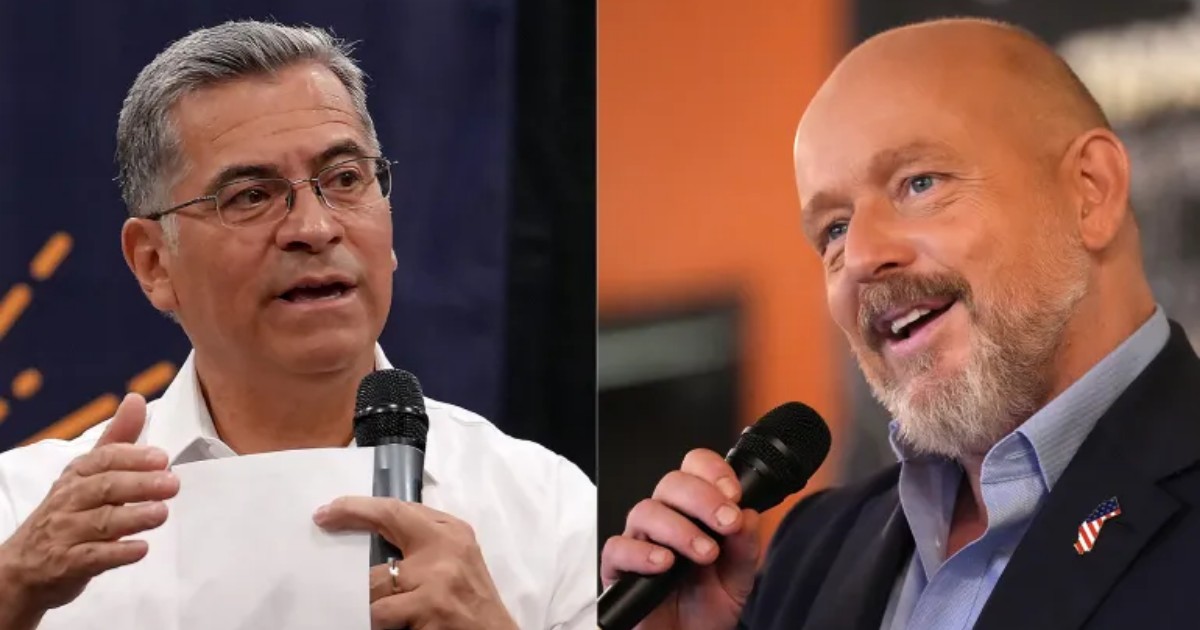 Xavier Becerra and Steve Hilton Lead California Governor Race