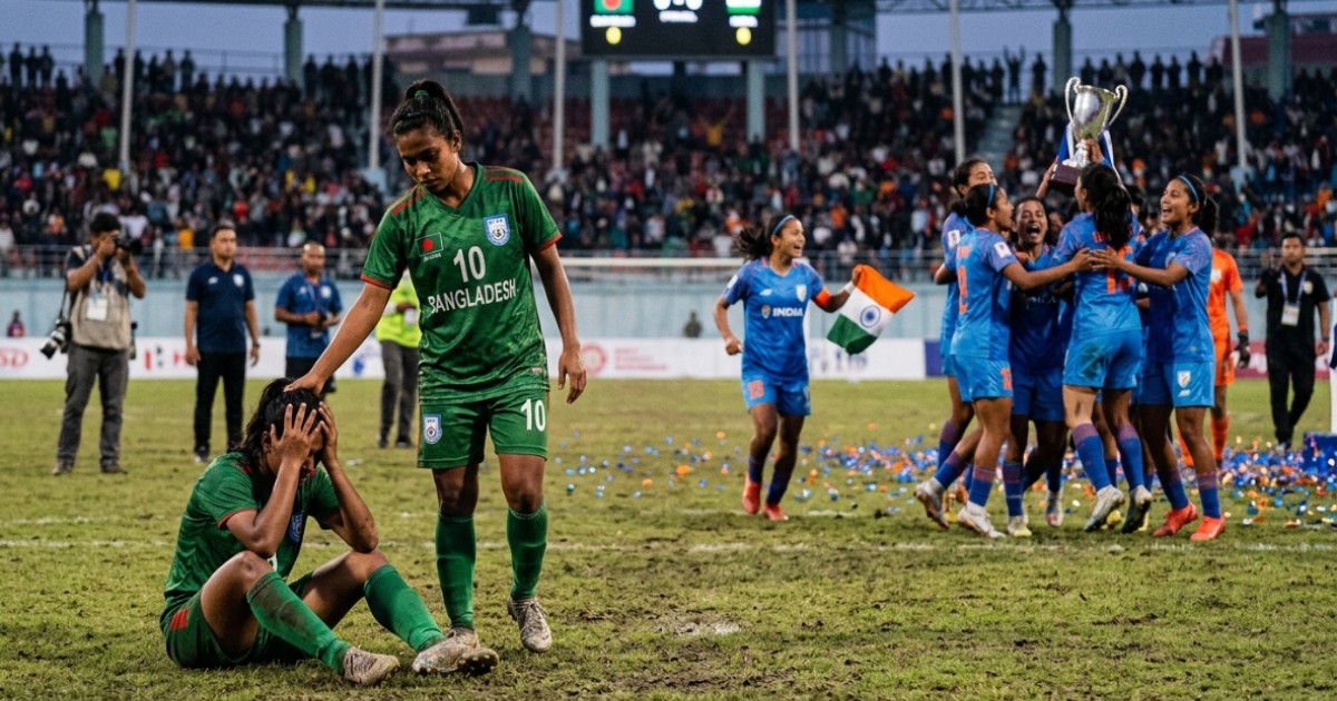 Bangladesh Misses Hat-trick SAFF Title After Loss to India