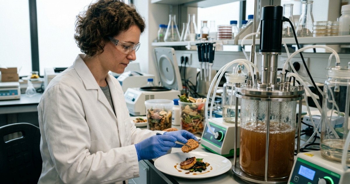 New food technology turns industrial waste into edible products