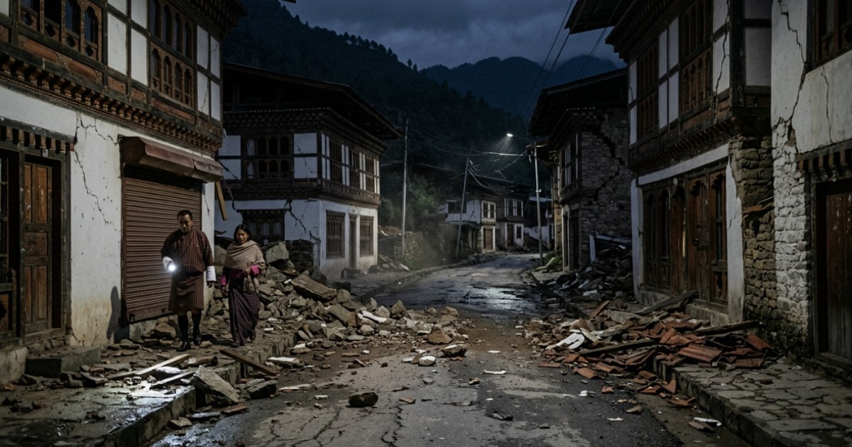 5.7 magnitude earthquake hits Bhutan, felt in Bangladesh