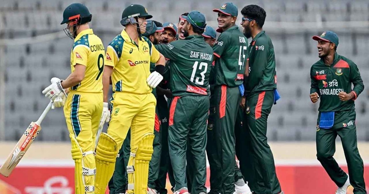 Bangladesh Make History Reducing Australia to 0-3