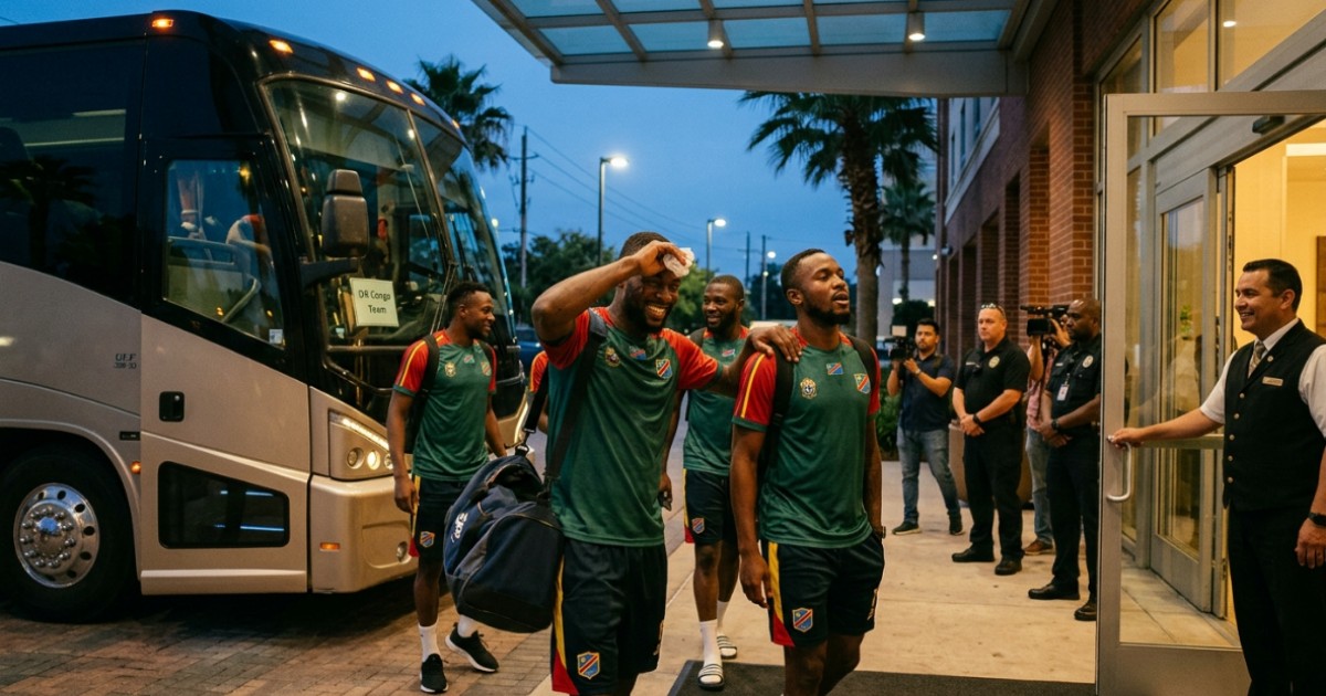 DR Congo Arrives in US for World Cup After Ebola Wait