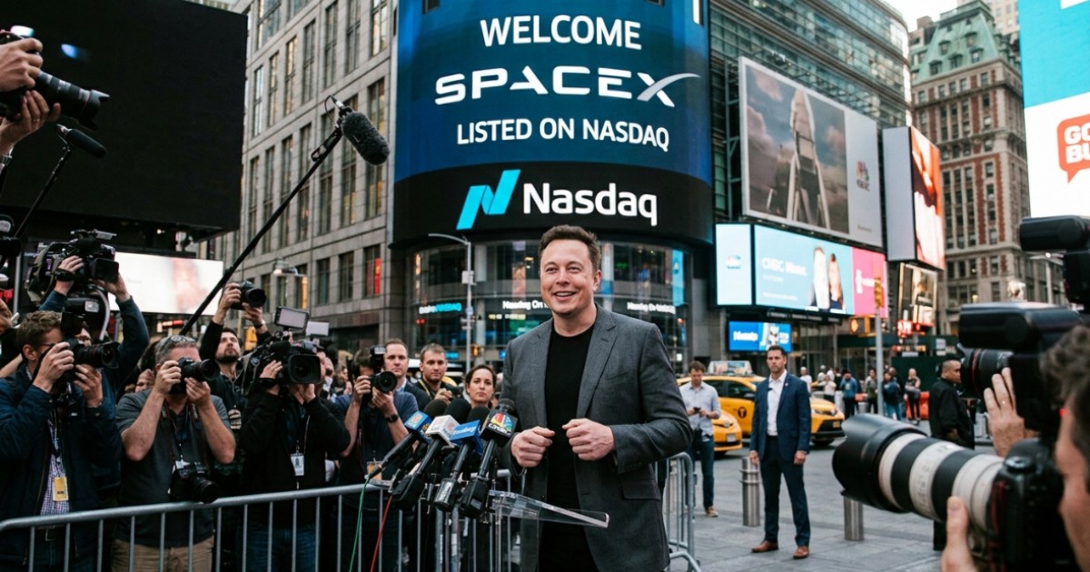 Elon Musk Becomes World‍‍`s First Trillionaire via SpaceX IPO